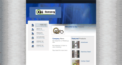 Desktop Screenshot of kalindustries.com